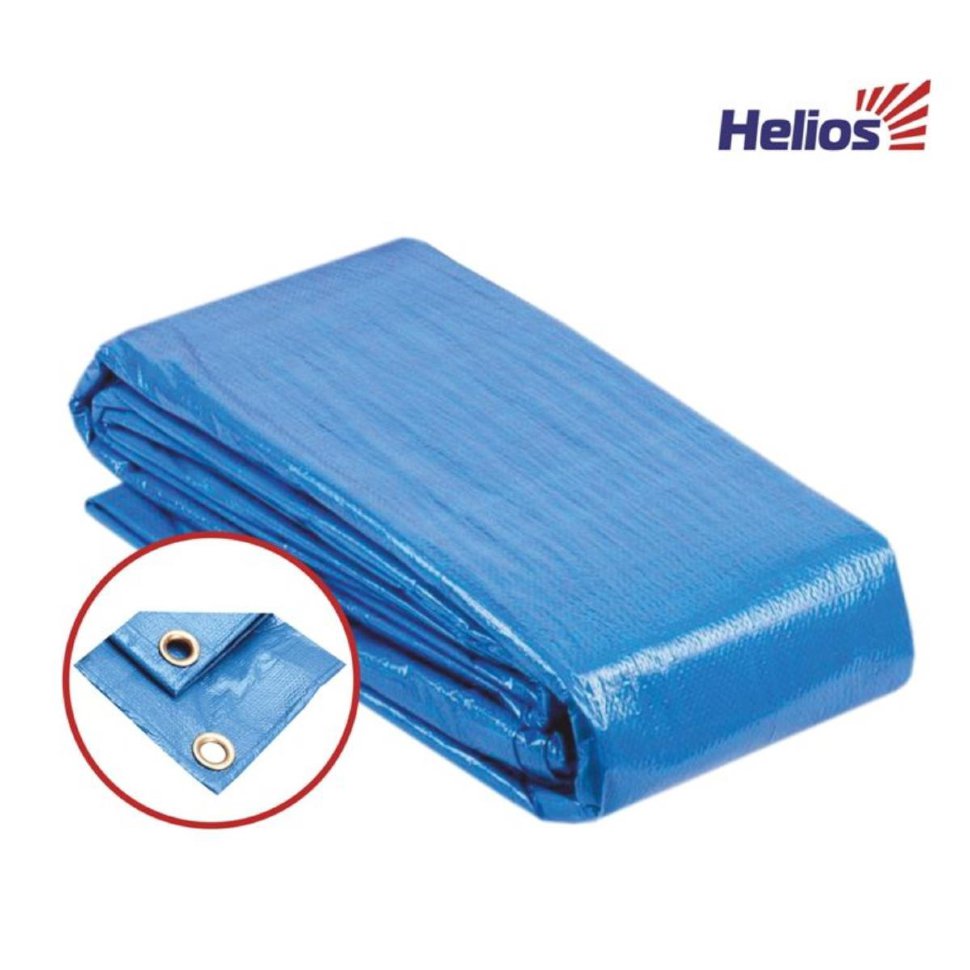 Тент укрывной 4x6 Helios синий 60 г/м2 (HS-BL-4*6-60g) , 
